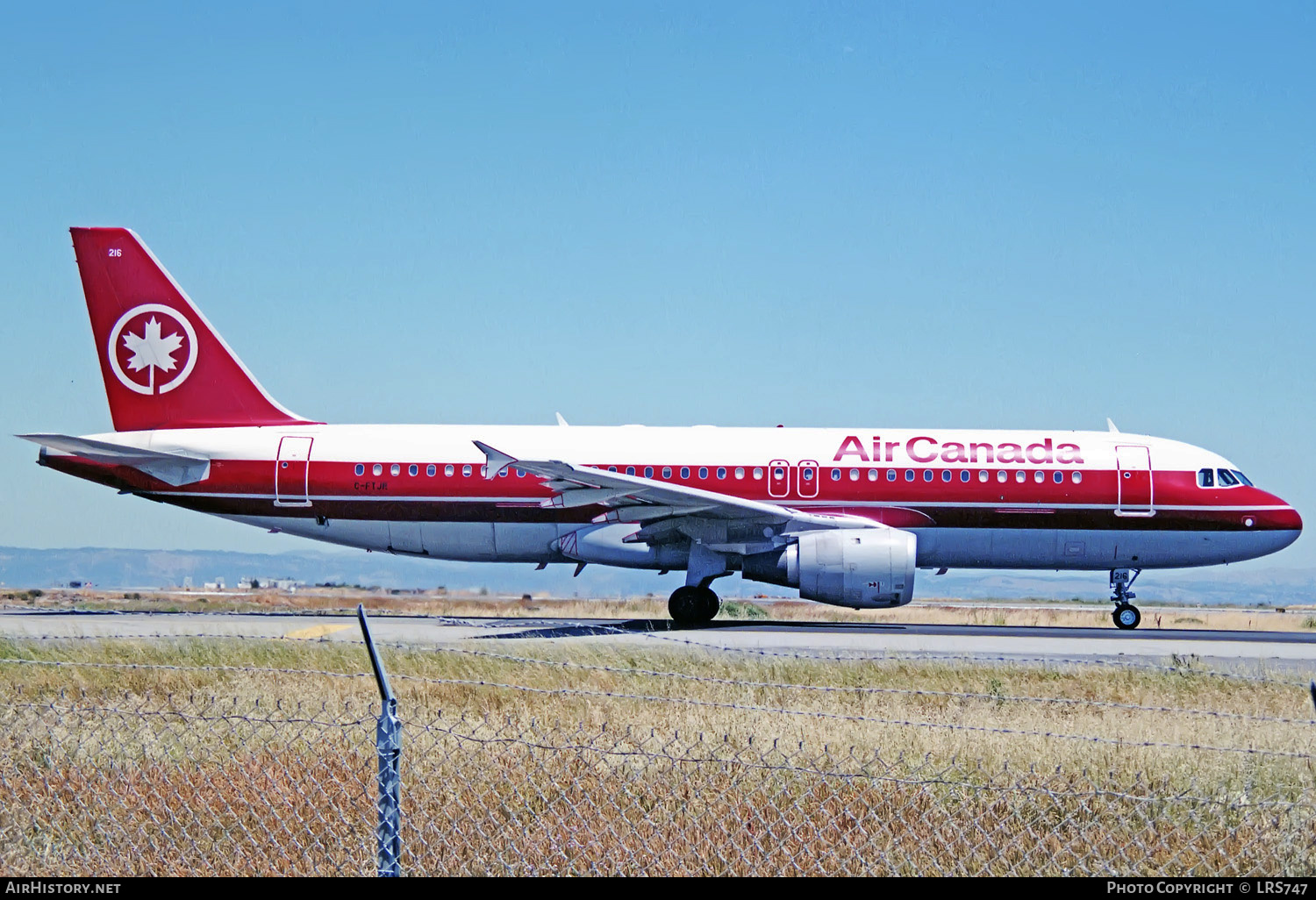 Aircraft Photo of C-FTJR | Airbus A320-211 | Air Canada | AirHistory.net #351680