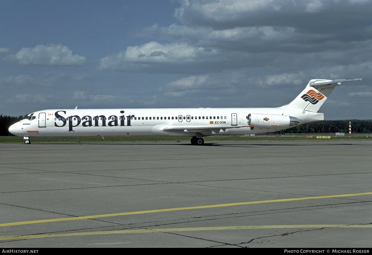 Aircraft Photo of EC-GOM | McDonnell Douglas MD-83 (DC-9-83) | Spanair | AirHistory.net #351685