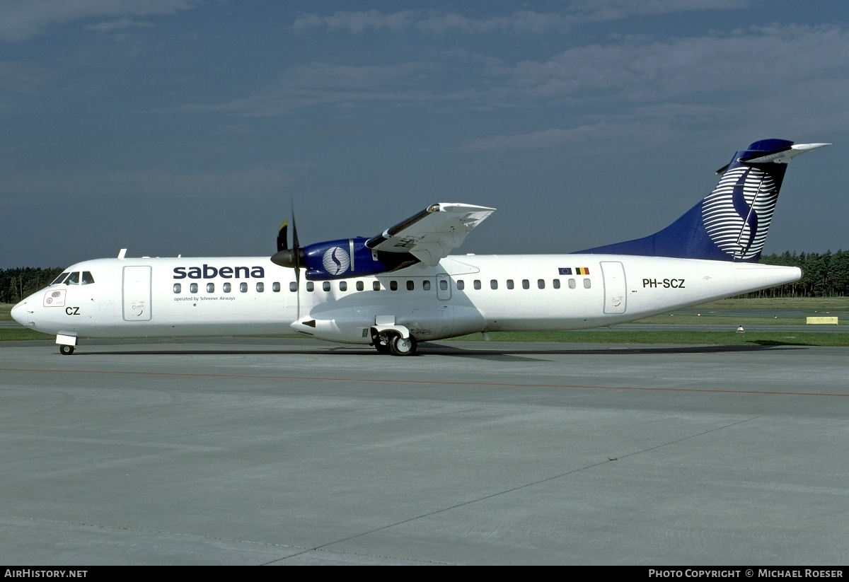 Aircraft Photo of PH-SCZ | ATR ATR-72-211 | Sabena | AirHistory.net #351690