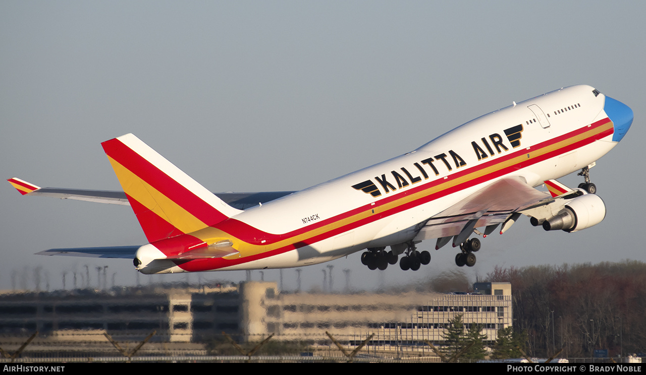 Aircraft Photo of N744CK | Boeing 747-446(BCF) | Kalitta Air | AirHistory.net #351704