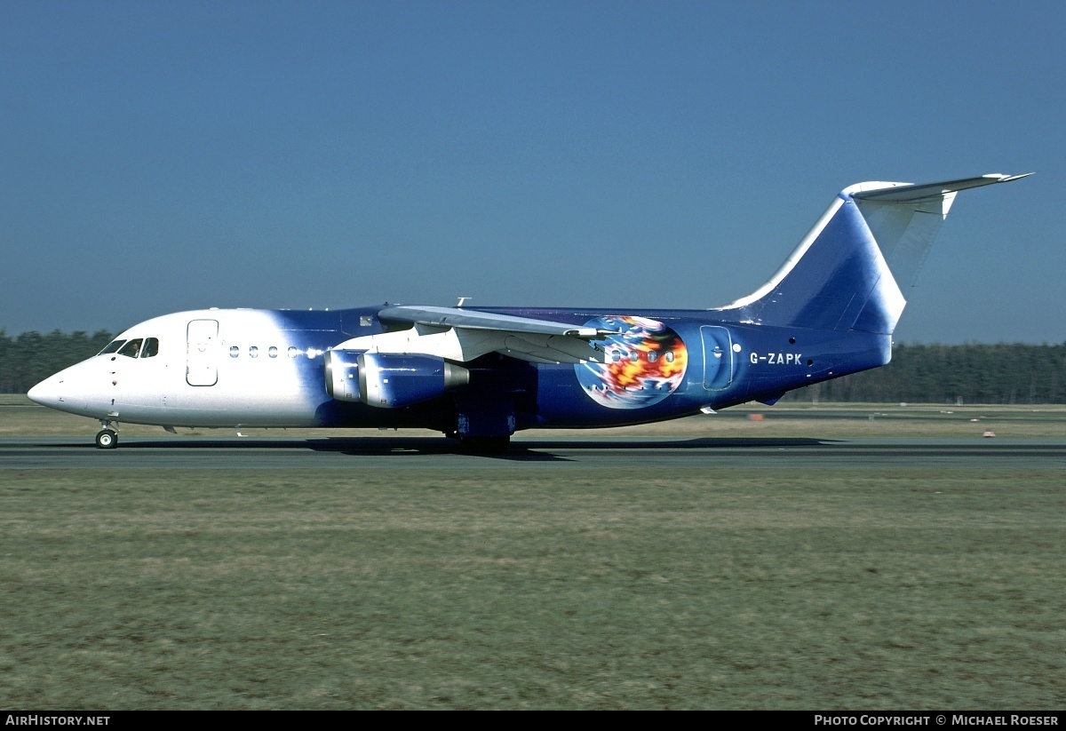 Aircraft Photo of G-ZAPK | British Aerospace BAe-146-200QC | Titan Airways | AirHistory.net #351710