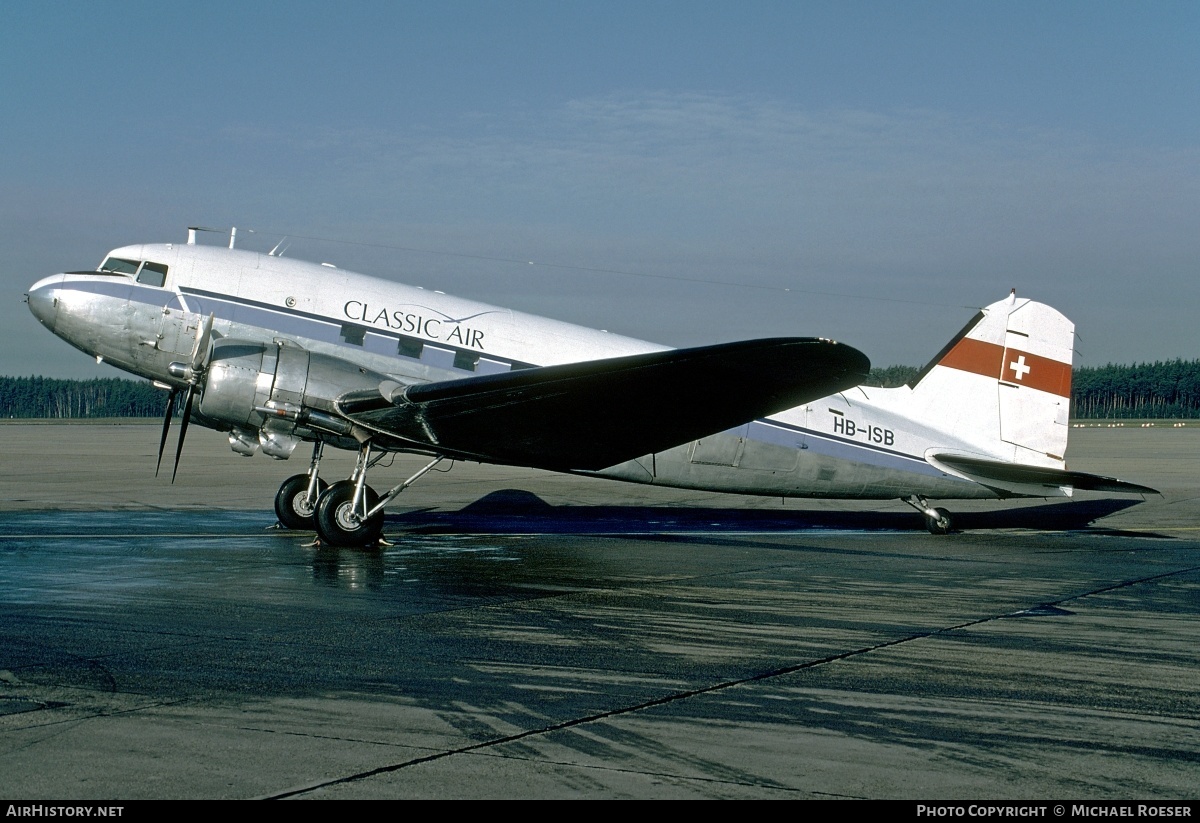 Aircraft Photo of HB-ISB | Douglas C-47 Skytrain | Classic Air | AirHistory.net #351712