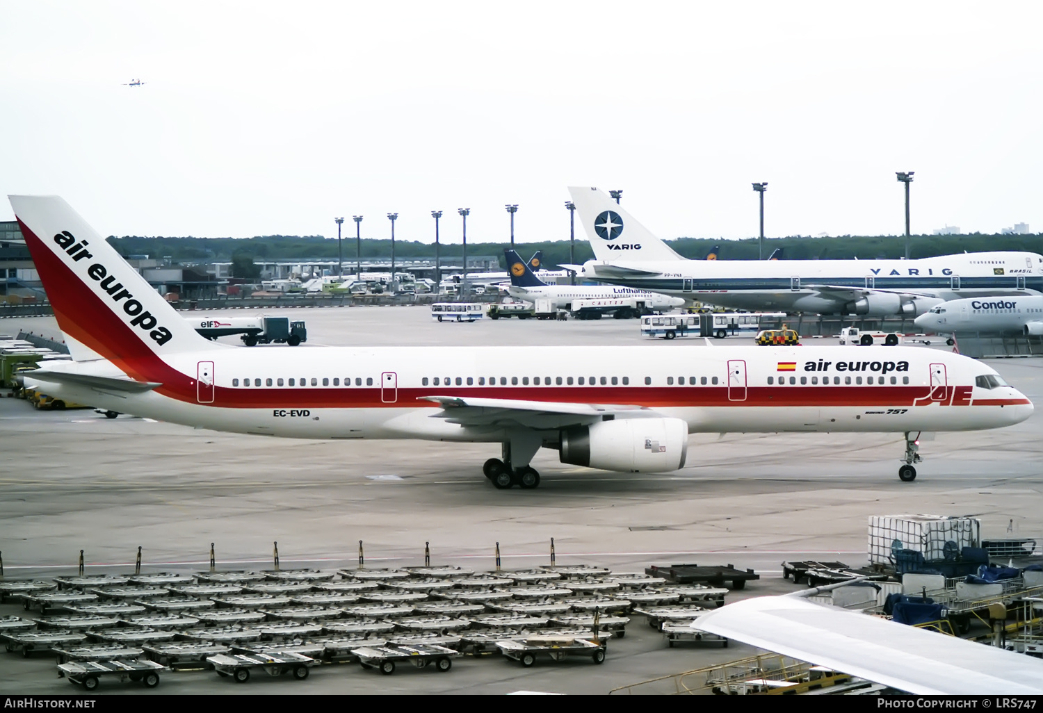 Aircraft Photo of EC-EVD | Boeing 757-236 | Air Europa | AirHistory.net #351727