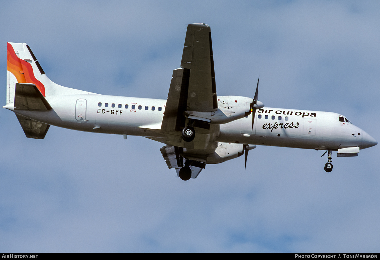 Aircraft Photo of EC-GYF | British Aerospace ATP | Air Europa Express | AirHistory.net #351739