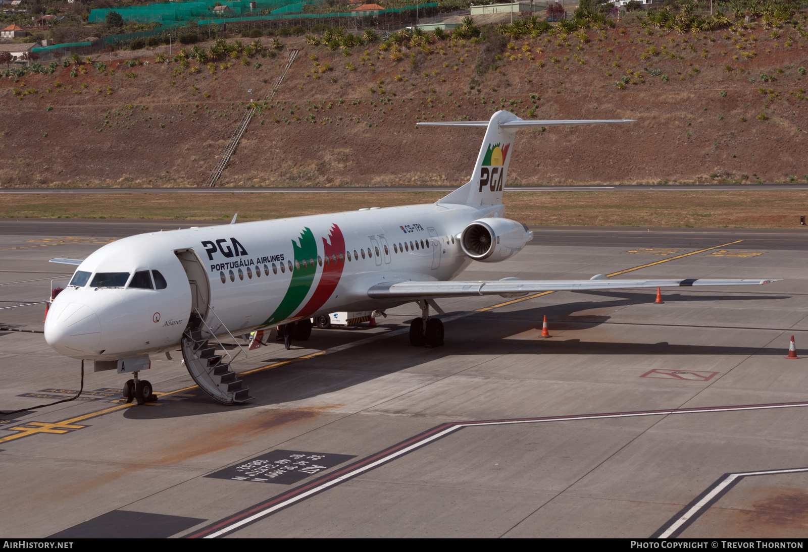 Aircraft Photo of CS-TPA | Fokker 100 (F28-0100) | Portugália Airlines - PGA | AirHistory.net #351746