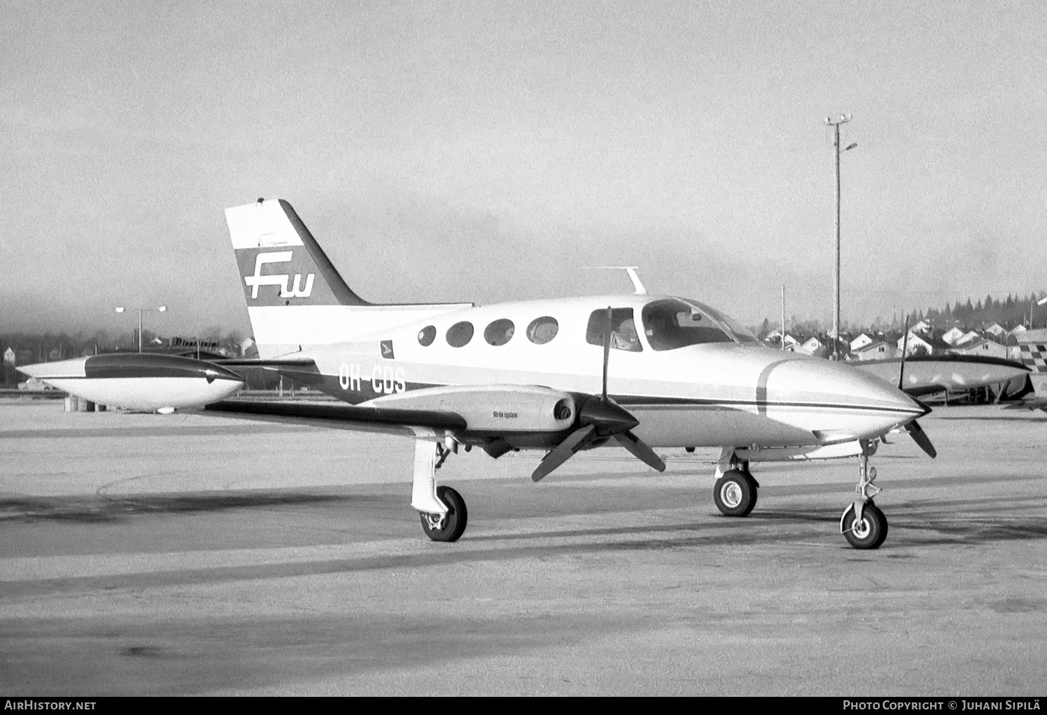 Aircraft Photo of OH-CDS | Cessna 401B | Finnwings | AirHistory.net #351776