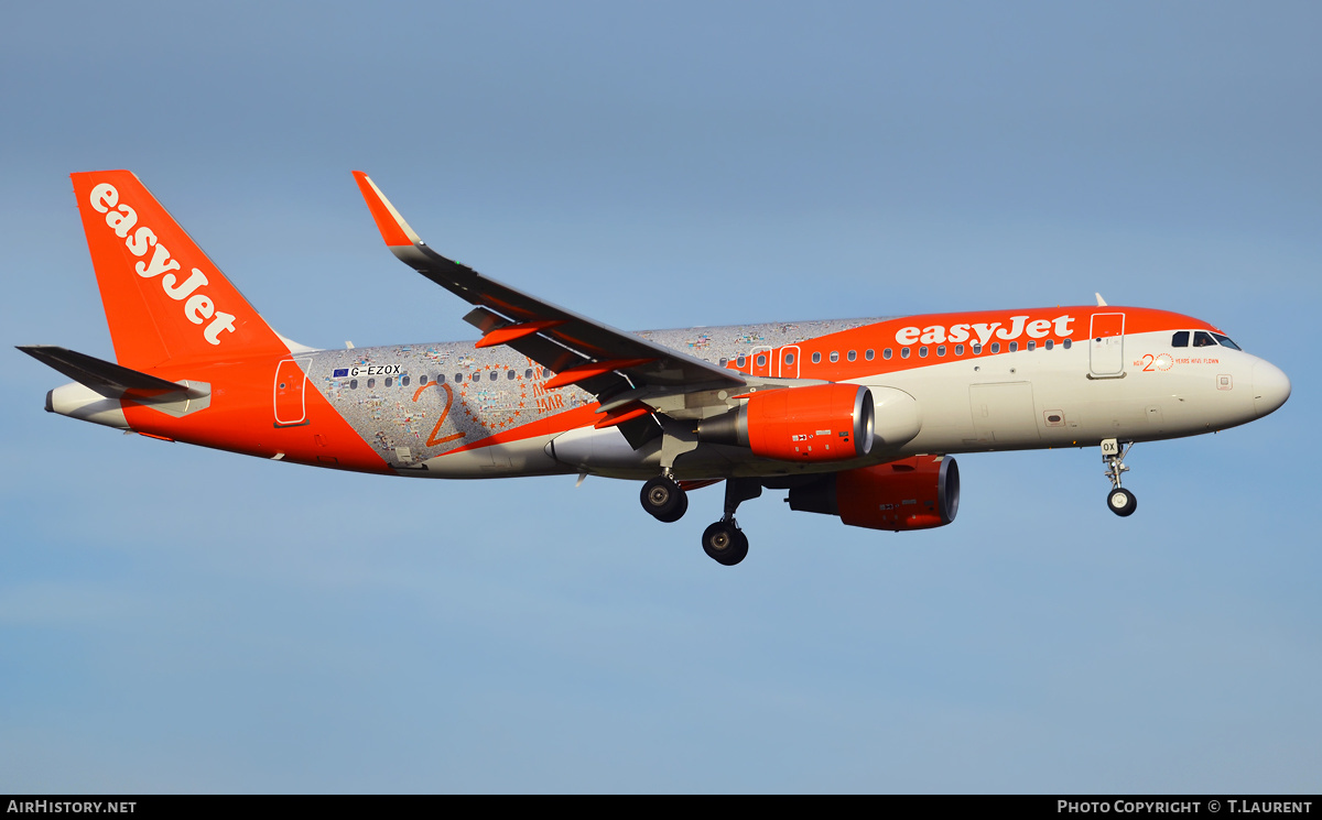 Aircraft Photo of G-EZOX | Airbus A320-214 | EasyJet | AirHistory.net #351780