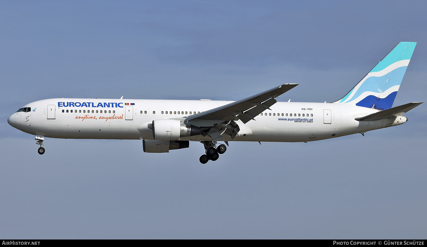 Aircraft Photo of CS-TST | Boeing 767-34P/ER | Euro Atlantic Airways | AirHistory.net #351782