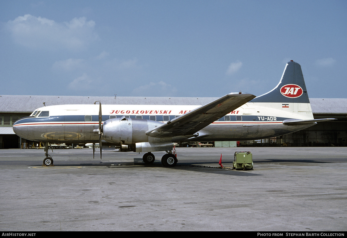 Aircraft Photo of YU-ADR | Convair 440-88 Metropolitan | Jugoslovenski Aerotransport - JAT | AirHistory.net #351789