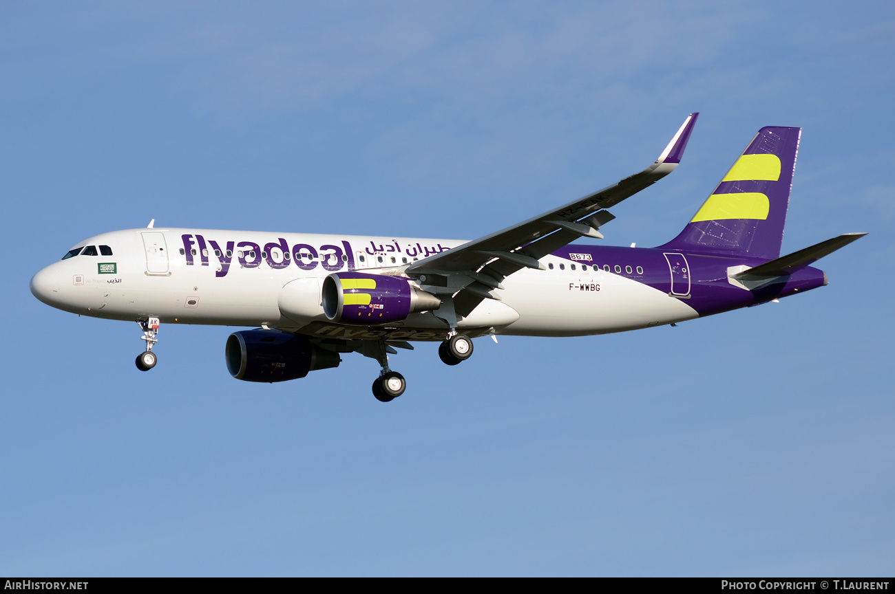 Aircraft Photo of F-WWBG | Airbus A320-214 | Flyadeal | AirHistory.net #351795