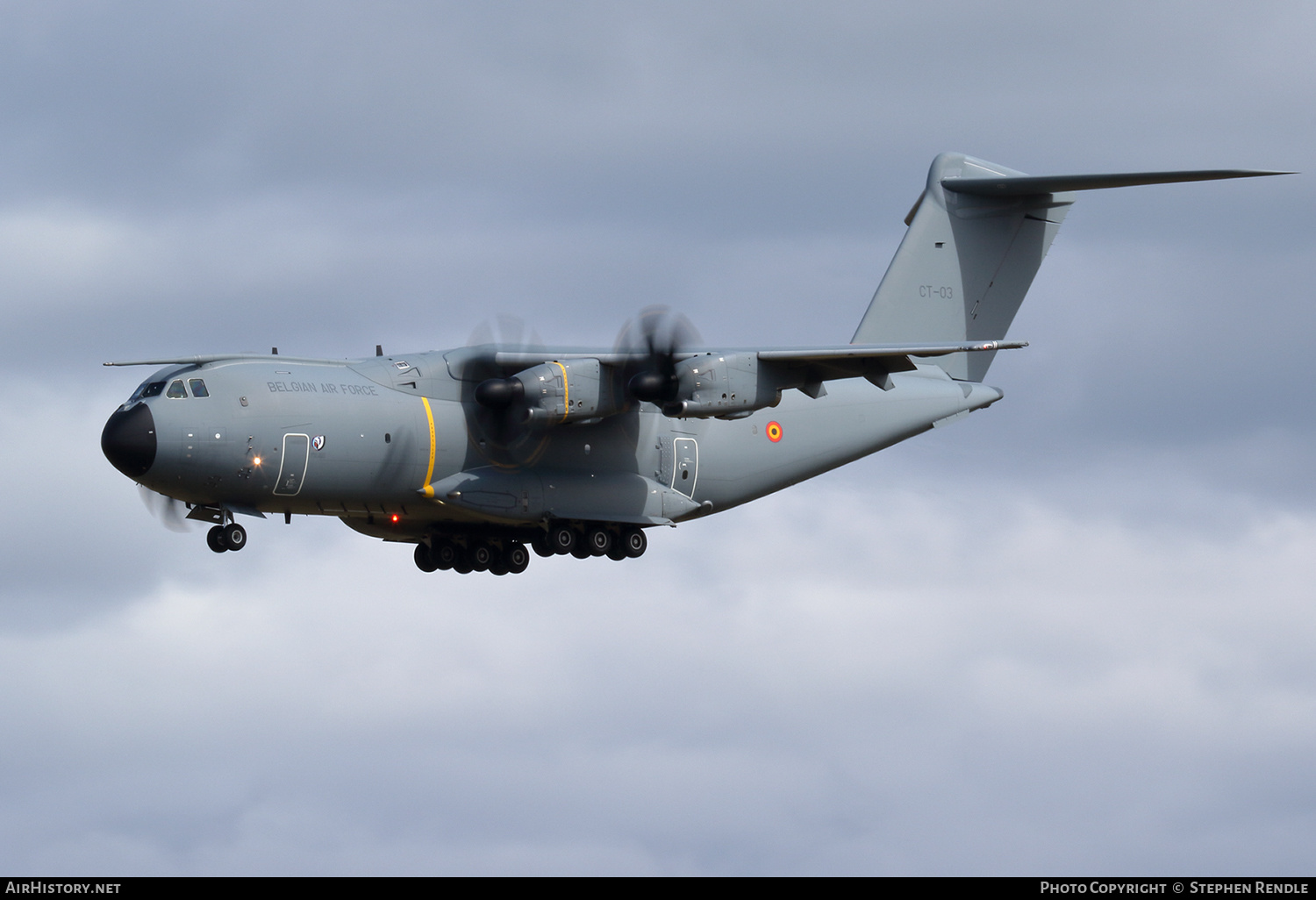 Aircraft Photo of CT-03 | Airbus A400M Atlas | Belgium - Air Force | AirHistory.net #351802