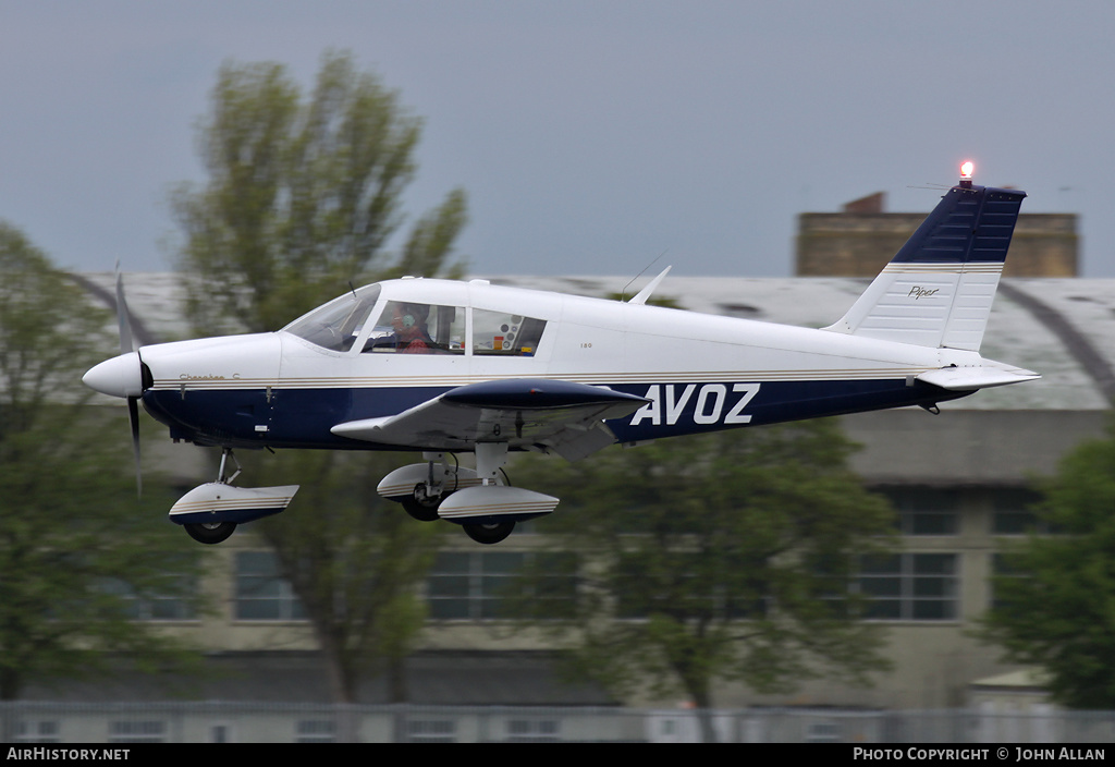 Aircraft Photo of G-AVOZ | Piper PA-28-180 Cherokee C | AirHistory.net #351821