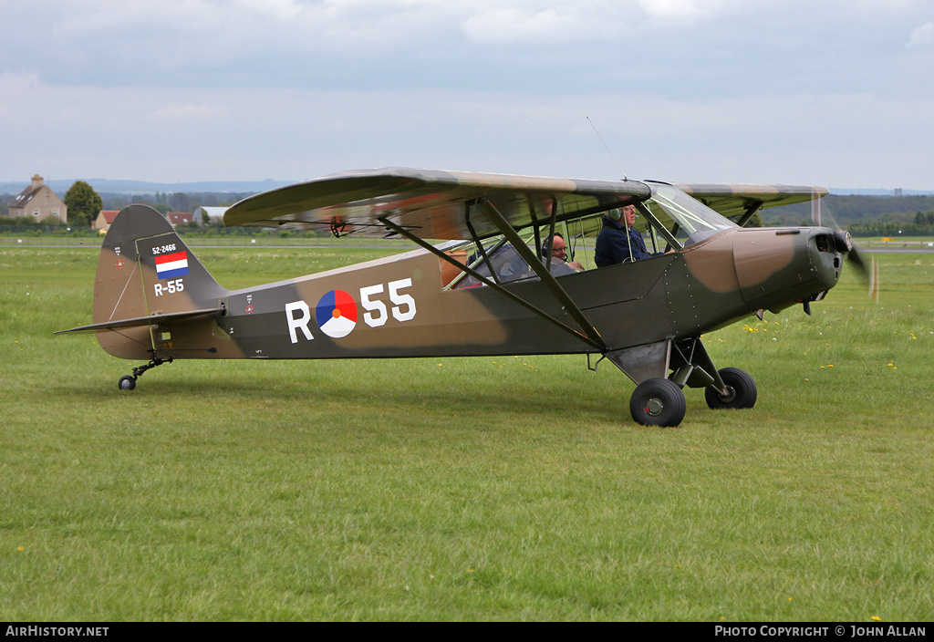 Aircraft Photo of G-BLMI / 52-2466 | Piper L-18C Super Cub | Netherlands - Air Force | AirHistory.net #351822