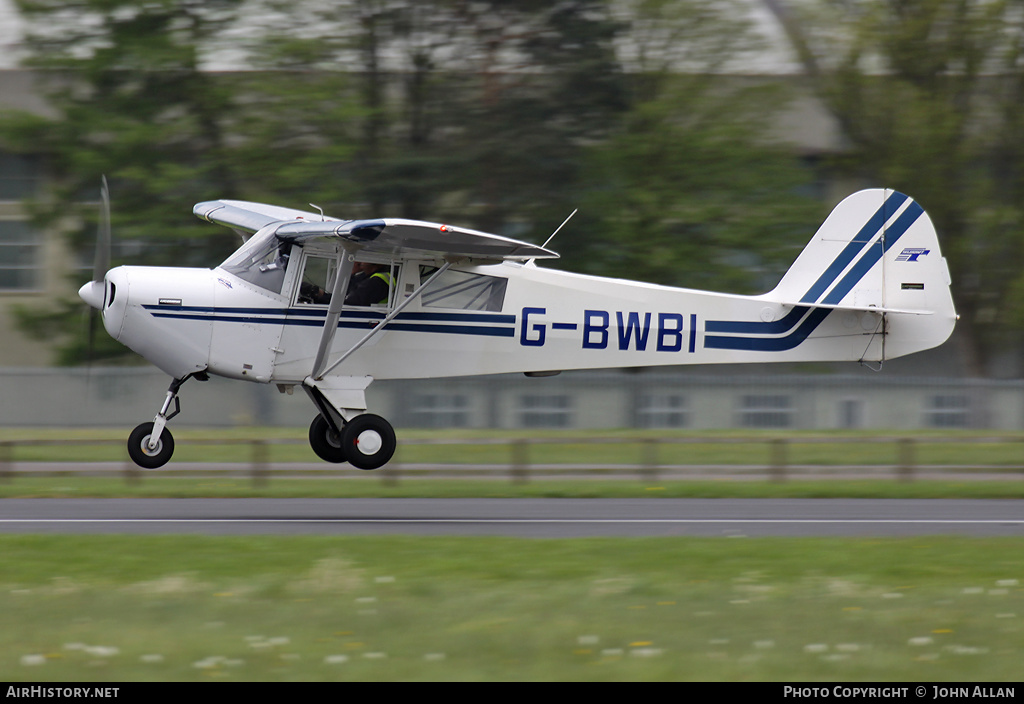 Aircraft Photo of G-BWBI | Taylorcraft F-22A | AirHistory.net #351827