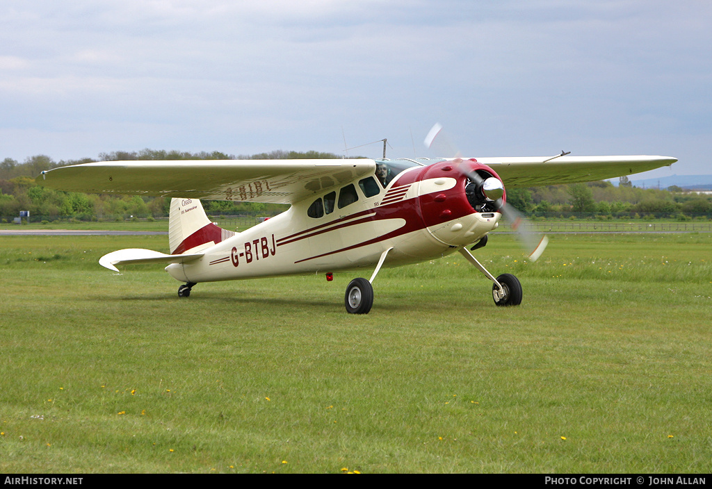 Aircraft Photo of G-BTBJ | Cessna 195B | AirHistory.net #351832