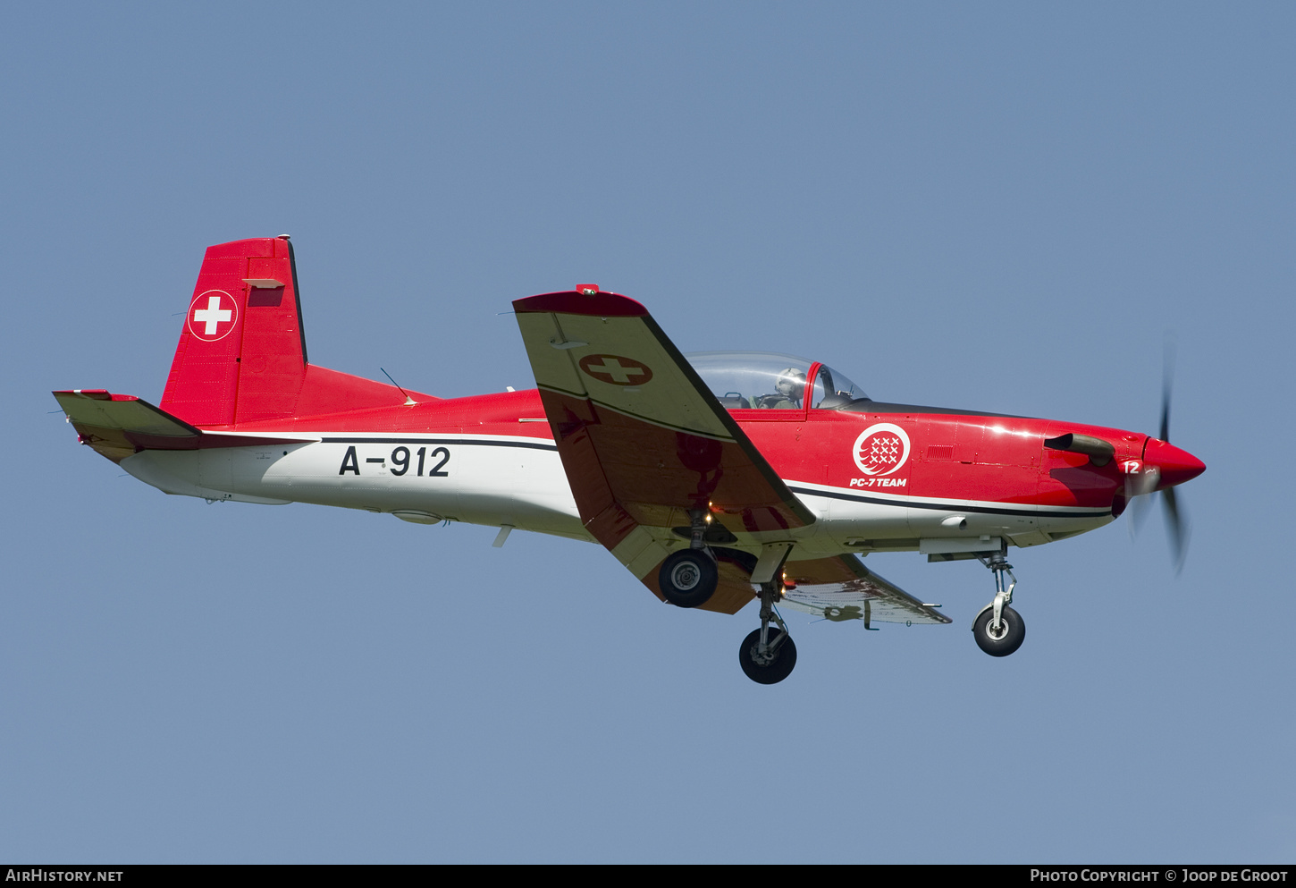 Aircraft Photo of A-912 | Pilatus NCPC-7 | Switzerland - Air Force | AirHistory.net #351866