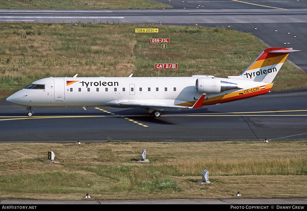 Aircraft Photo of OE-LCH | Canadair CRJ-200LR (CL-600-2B19) | Tyrolean Airways | AirHistory.net #351871