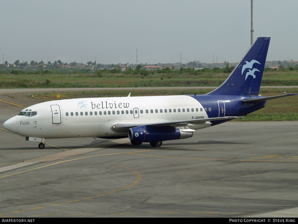 Aircraft Photo of F-GHXK | Boeing 737-2A1/Adv | Bellview Airlines | AirHistory.net #351889