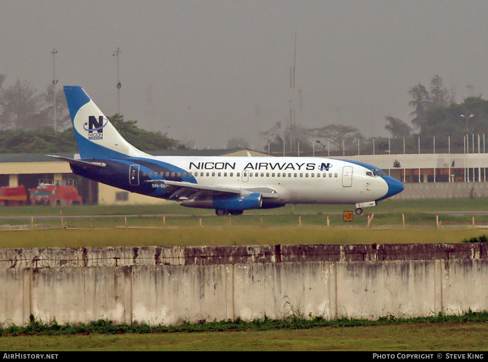 Aircraft Photo of 5N-BGM | Boeing 737-287 | Nicon Airways | AirHistory.net #351897