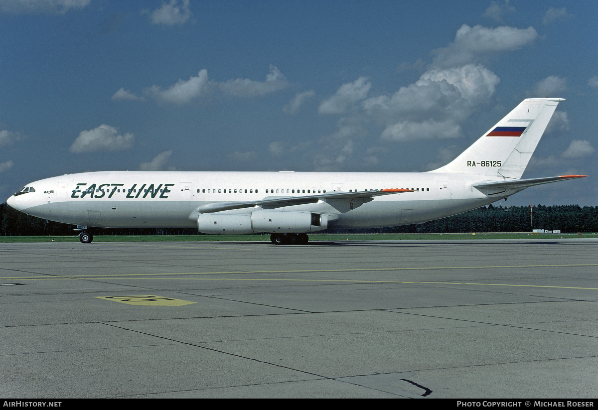 Aircraft Photo of RA-86125 | Ilyushin Il-86 | East Line | AirHistory.net #351923