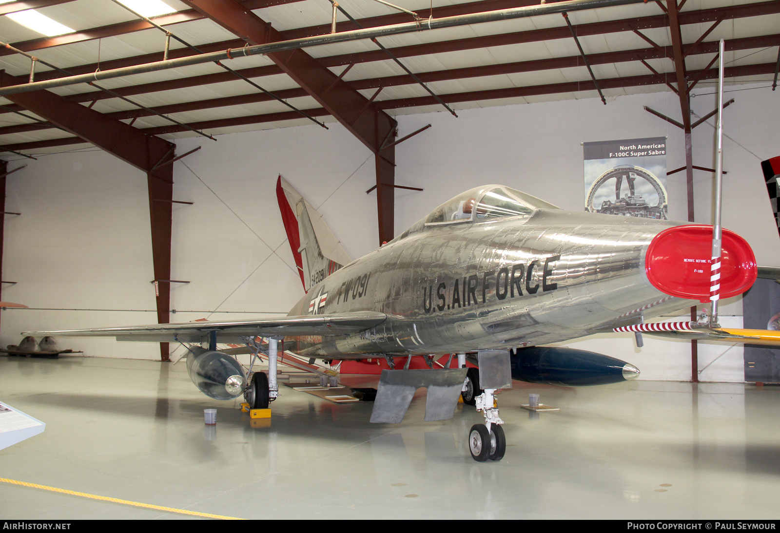 Aircraft Photo of 54-2091 | North American F-100C Super Sabre | USA - Air Force | AirHistory.net #351928