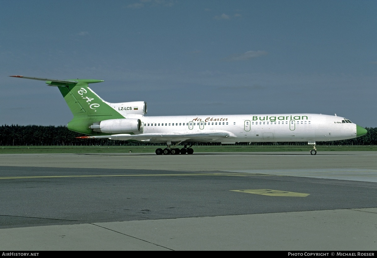 Aircraft Photo of LZ-LCS | Tupolev Tu-154M | Bulgarian Air Charter | AirHistory.net #351939