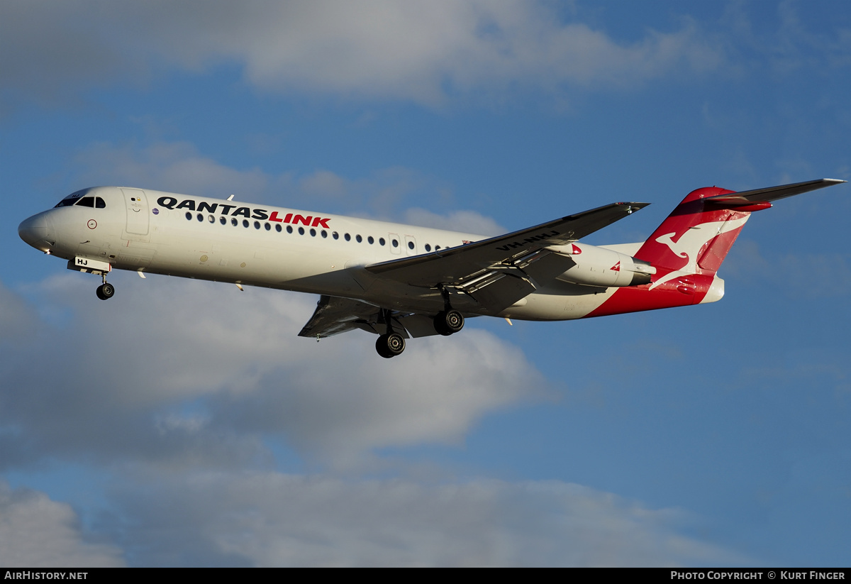Aircraft Photo of VH-NHJ | Fokker 100 (F28-0100) | QantasLink | AirHistory.net #351940