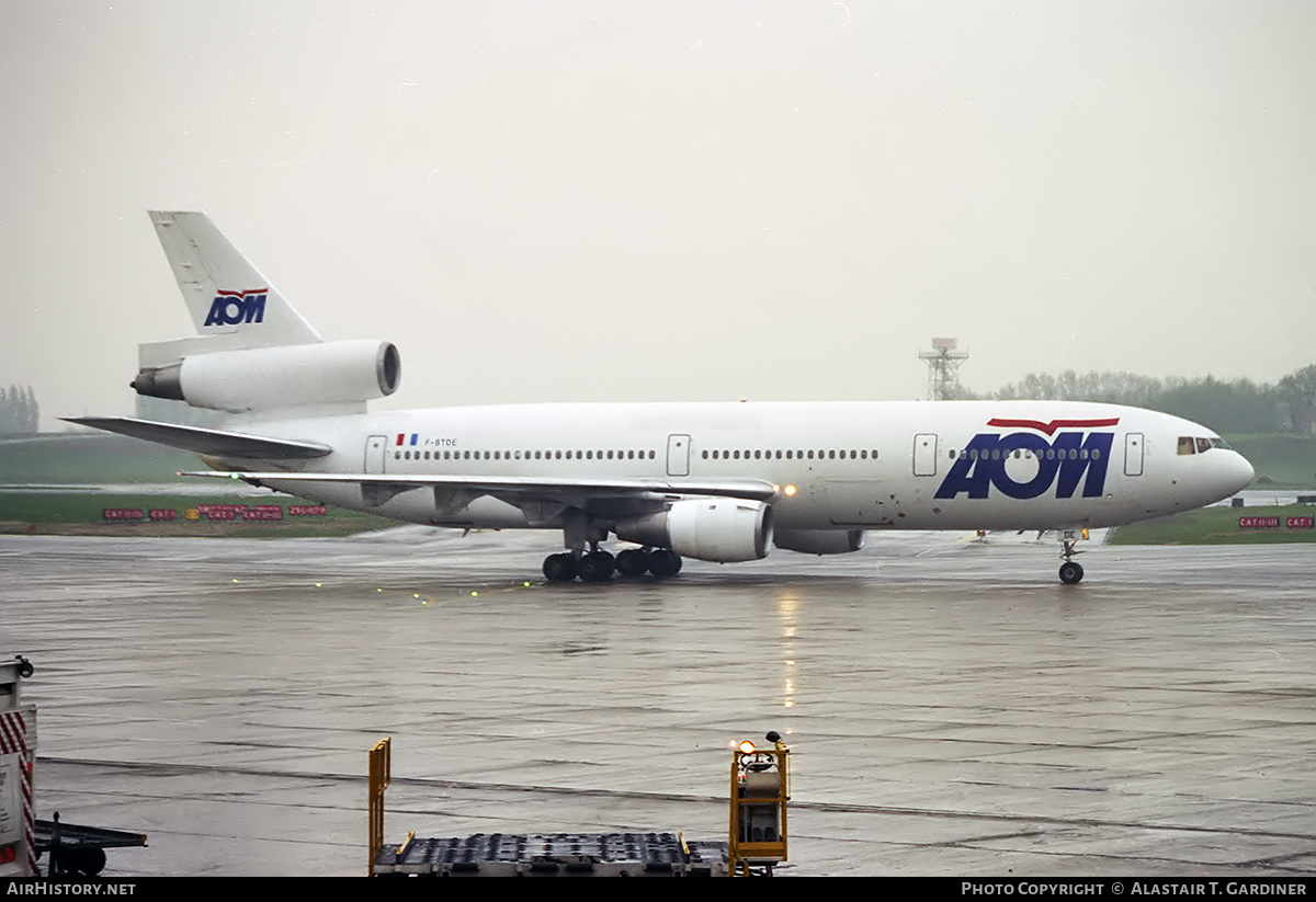 Aircraft Photo of F-BTDE | McDonnell Douglas DC-10-30 | AOM French Airlines | AirHistory.net #351955