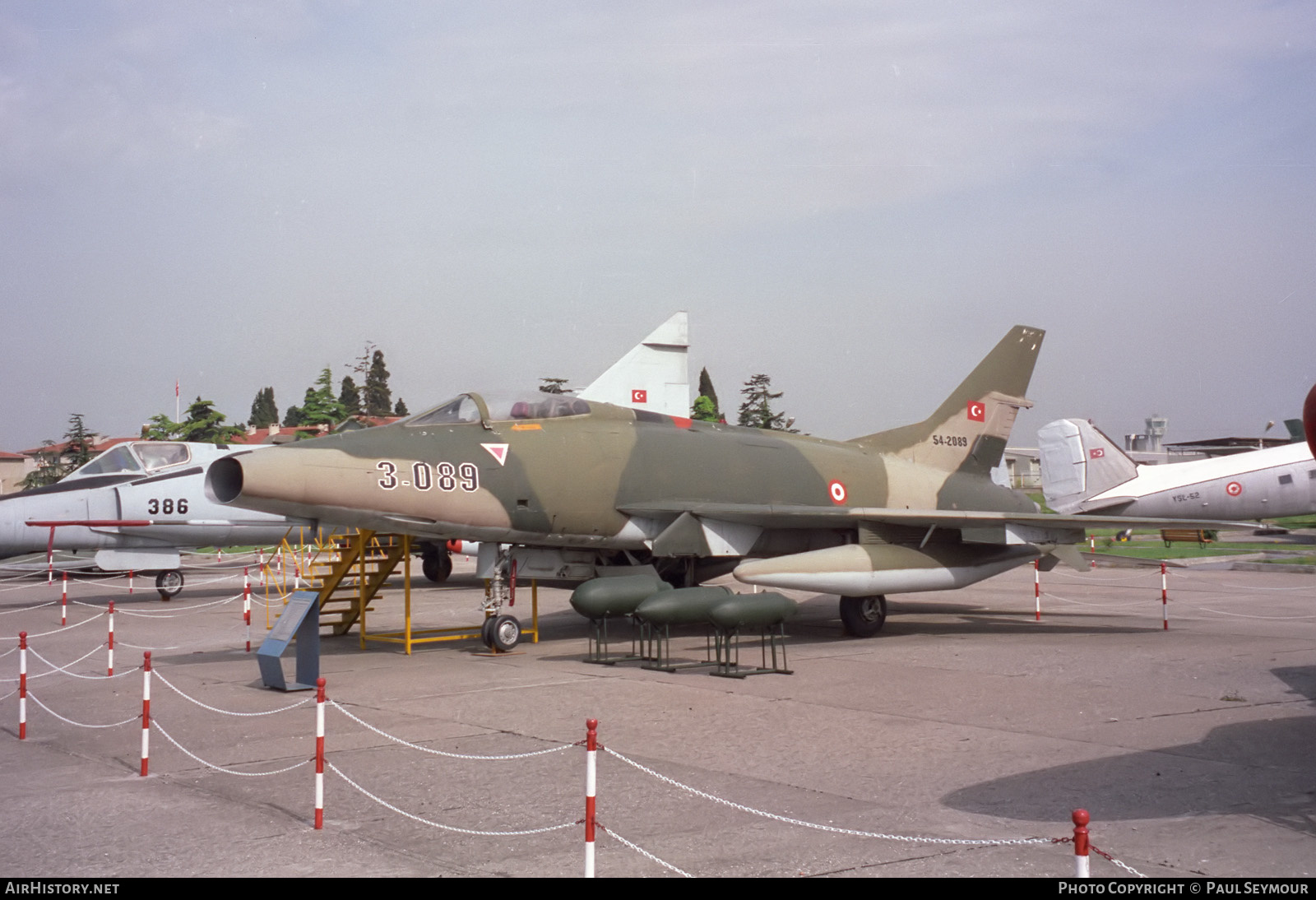 Aircraft Photo of 54-2089 | North American F-100C Super Sabre | Turkey - Air Force | AirHistory.net #351958