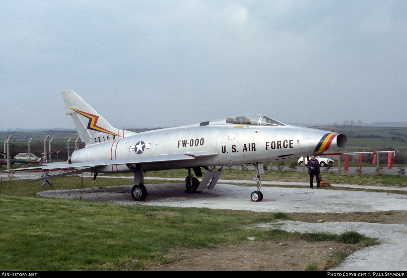Aircraft Photo of 54-2160 / 42160 | North American F-100D Super Sabre | USA - Air Force | AirHistory.net #351975