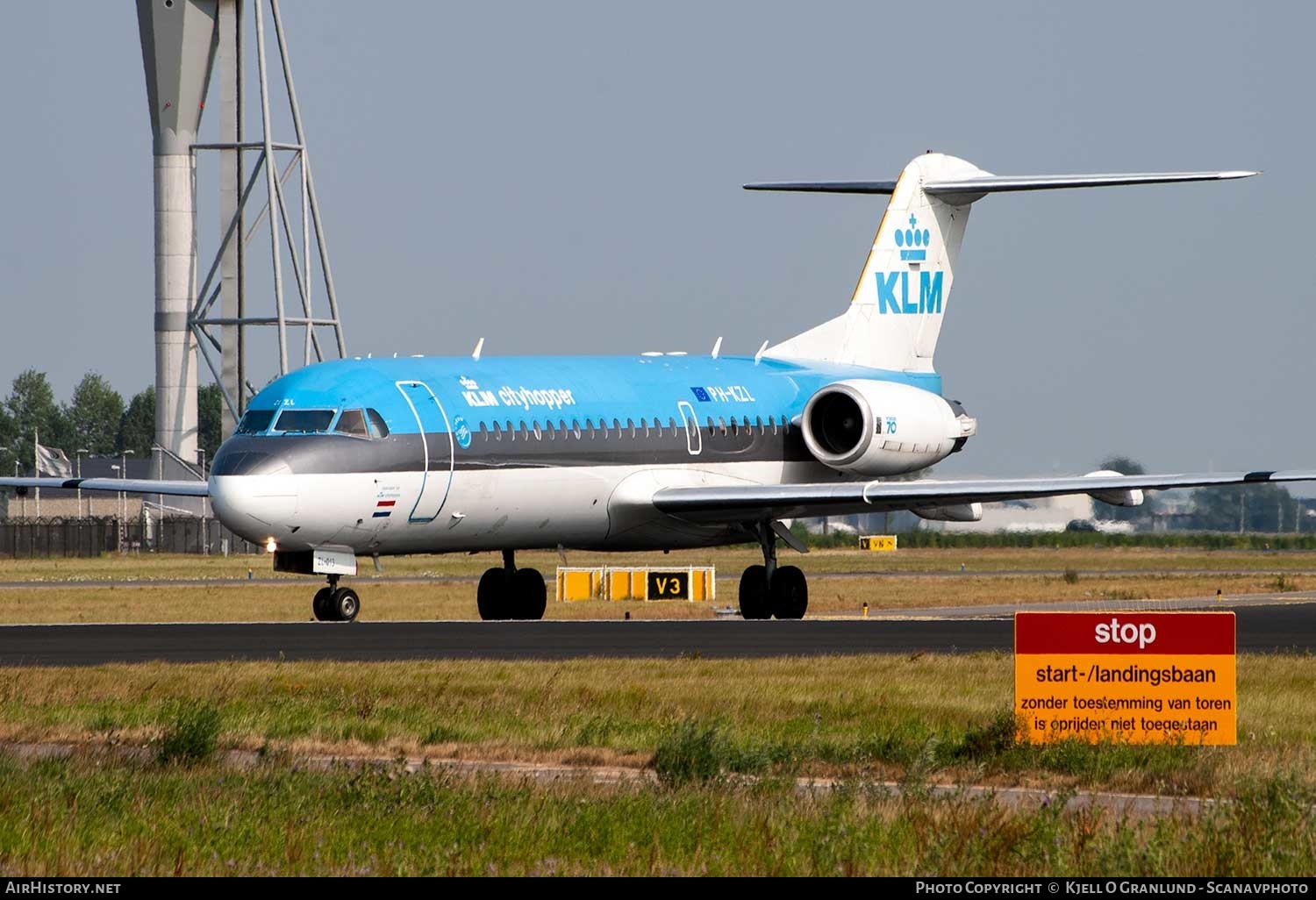 Aircraft Photo of PH-KZL | Fokker 70 (F28-0070) | KLM Cityhopper | AirHistory.net #351991