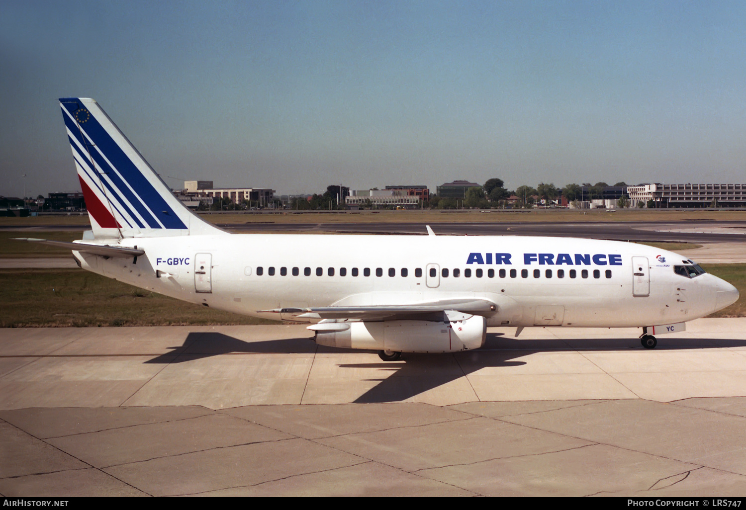 Aircraft Photo of F-GBYC | Boeing 737-228/Adv | Air France | AirHistory.net #352000
