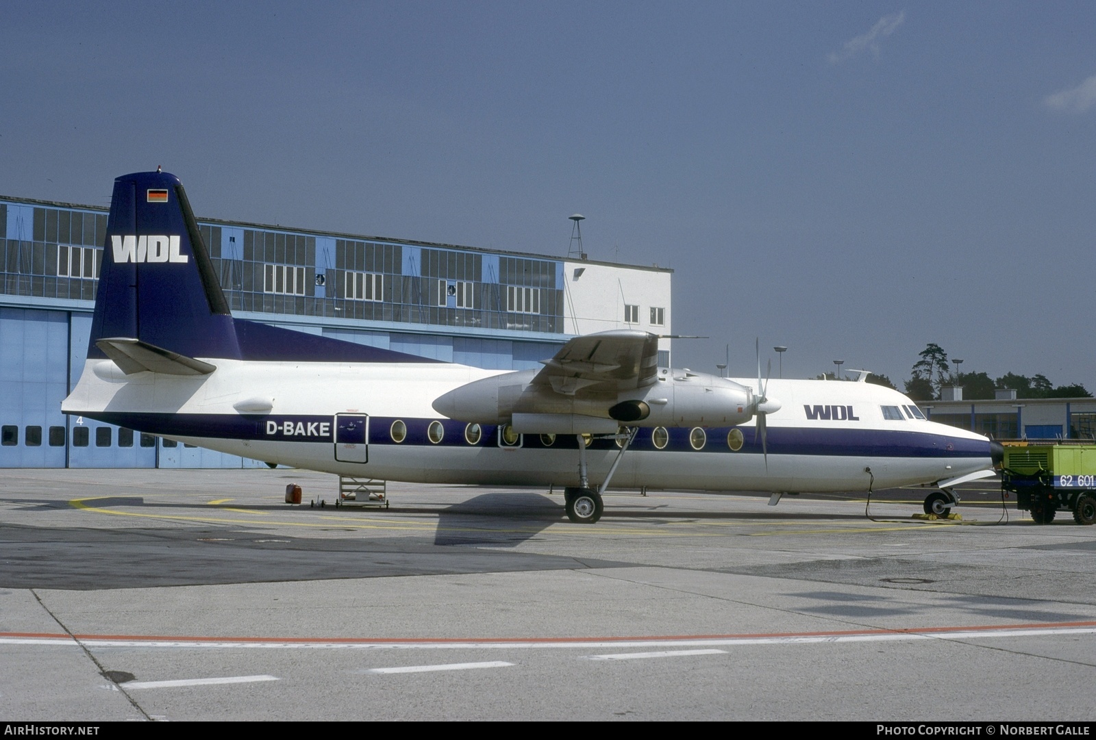 Aircraft Photo of D-BAKE | Fokker F27-200 Friendship | WDL Flugdienst | AirHistory.net #352006