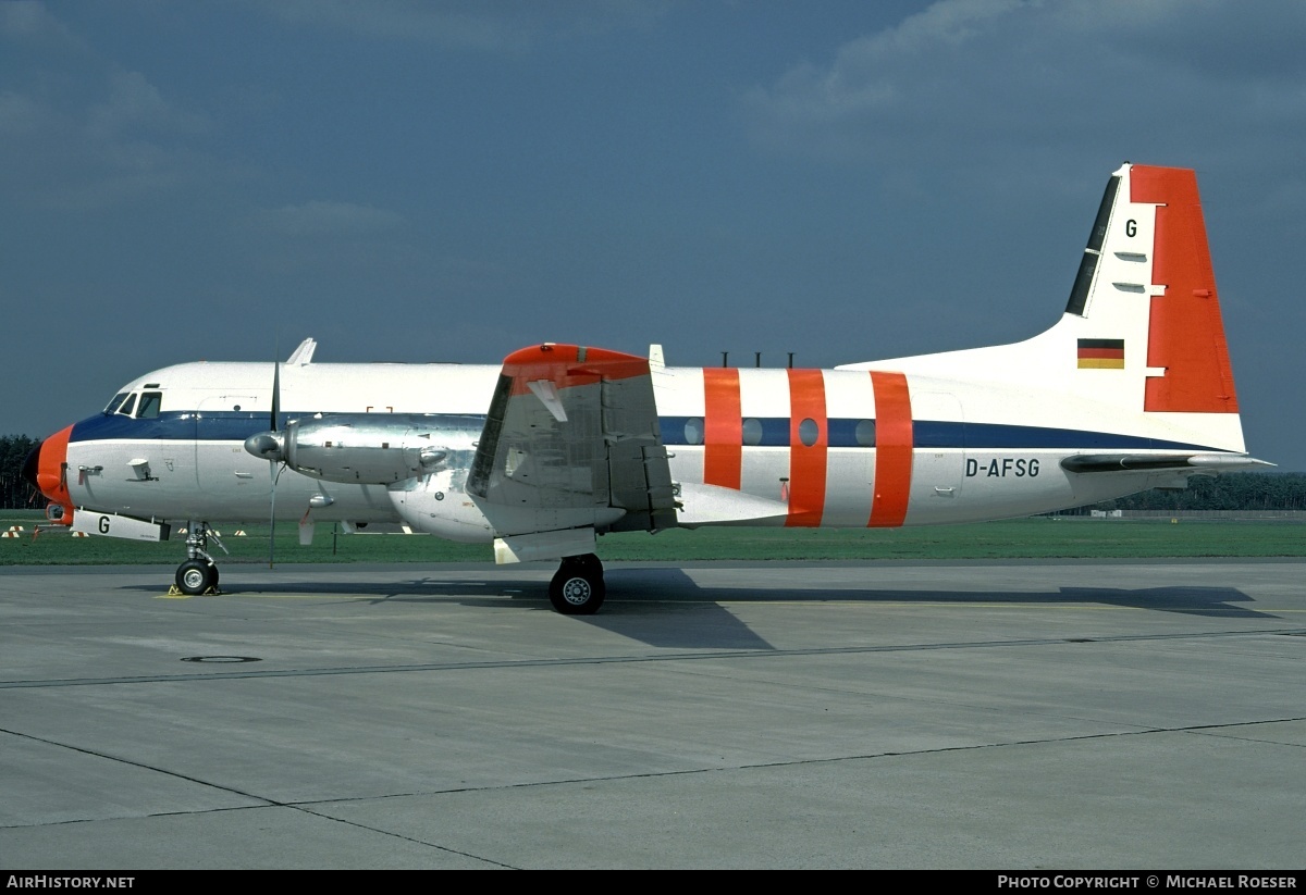 Aircraft Photo of D-AFSG | Hawker Siddeley HS-748 Srs2/244 | BFS - Bundesanstalt für Flugsicherung | AirHistory.net #352021