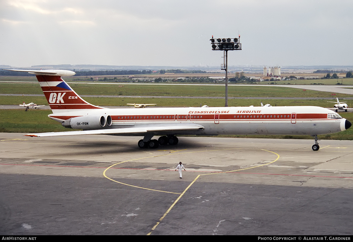 Aircraft Photo of OK-PBM | Ilyushin Il-62M | ČSA - Československé Aerolinie - Czechoslovak Airlines | AirHistory.net #352044