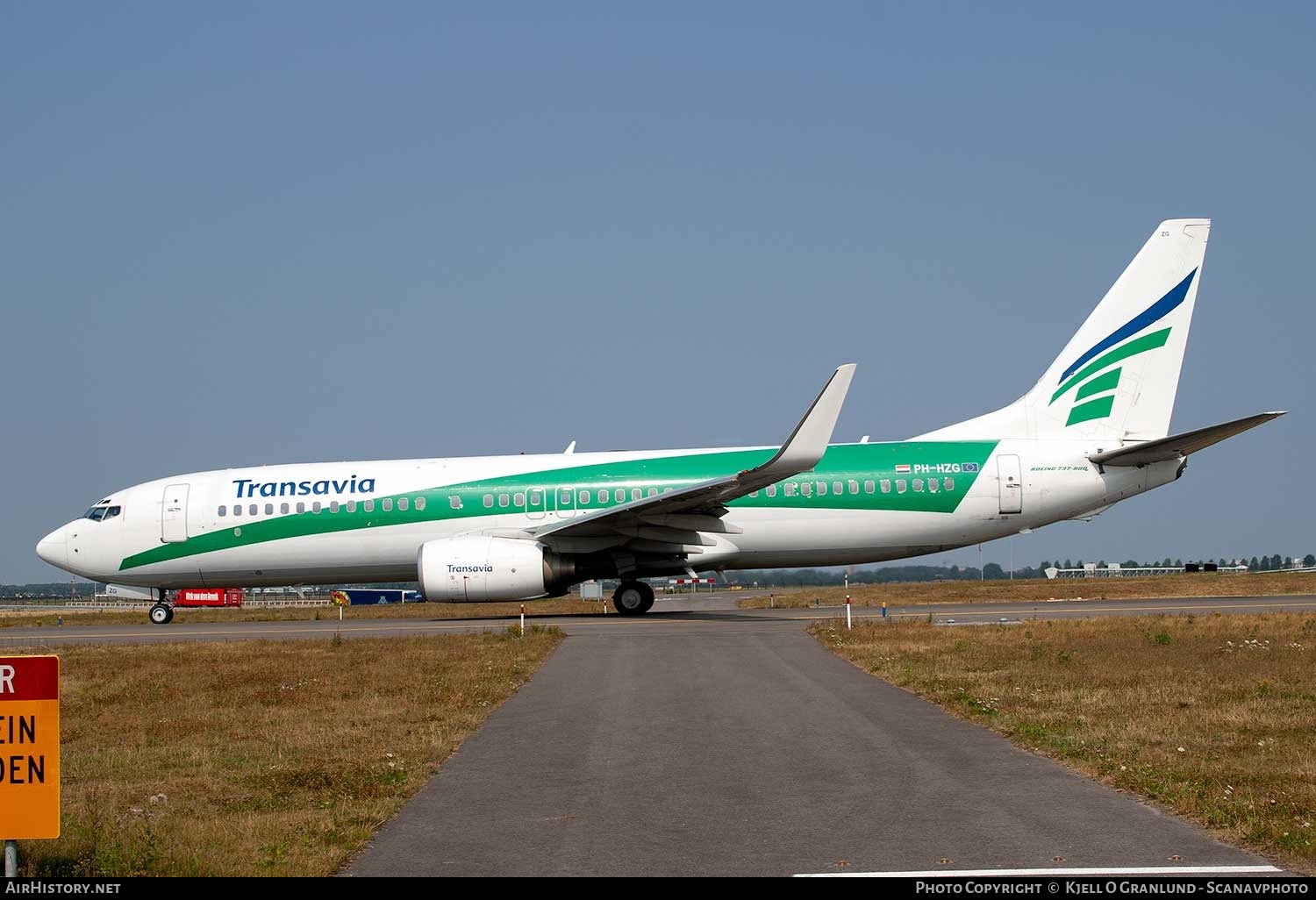 Aircraft Photo of PH-HZG | Boeing 737-8K2 | Transavia | AirHistory.net #352064