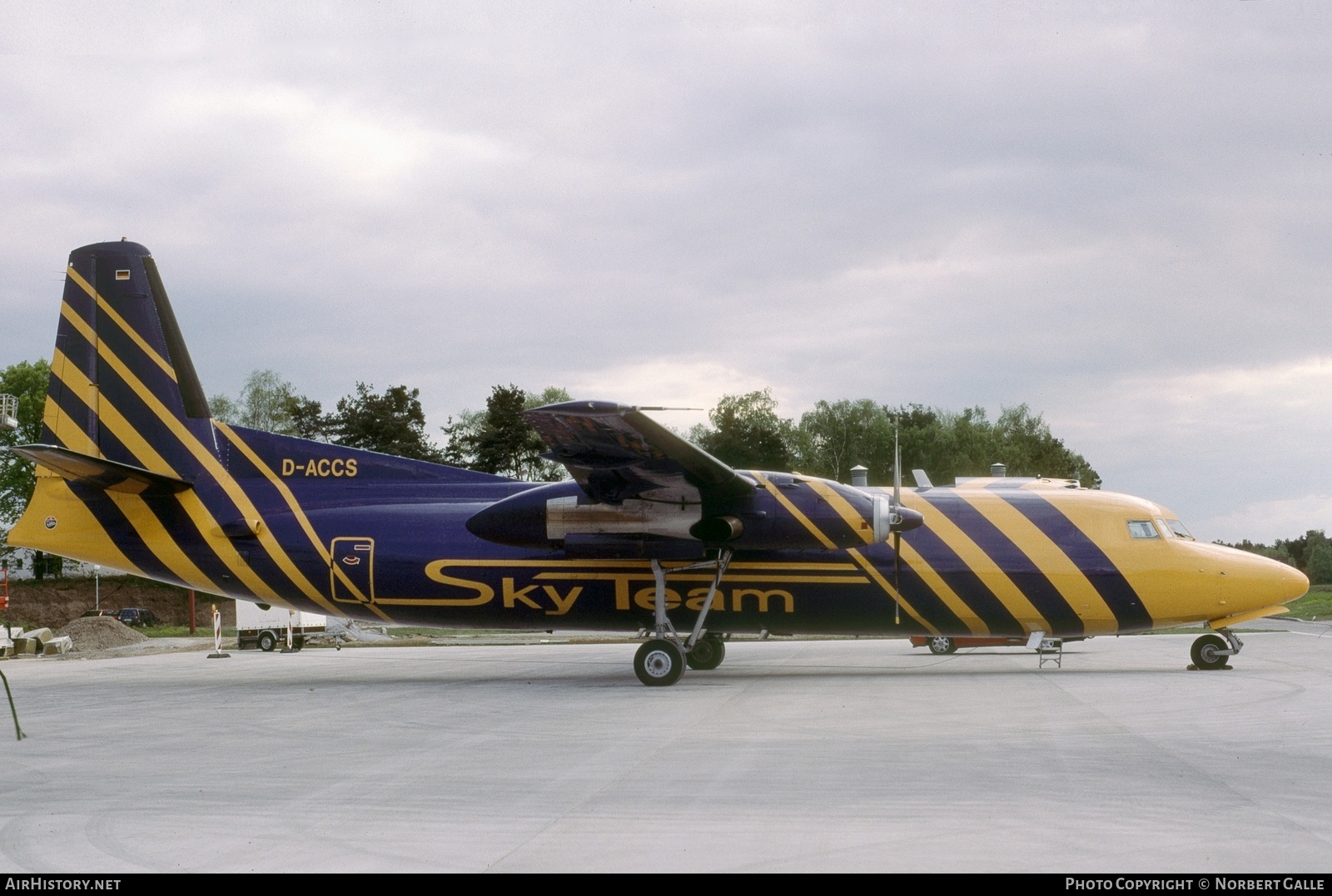 Aircraft Photo of D-ACCS | Fokker F27-500C Friendship | Sky Team | AirHistory.net #352077