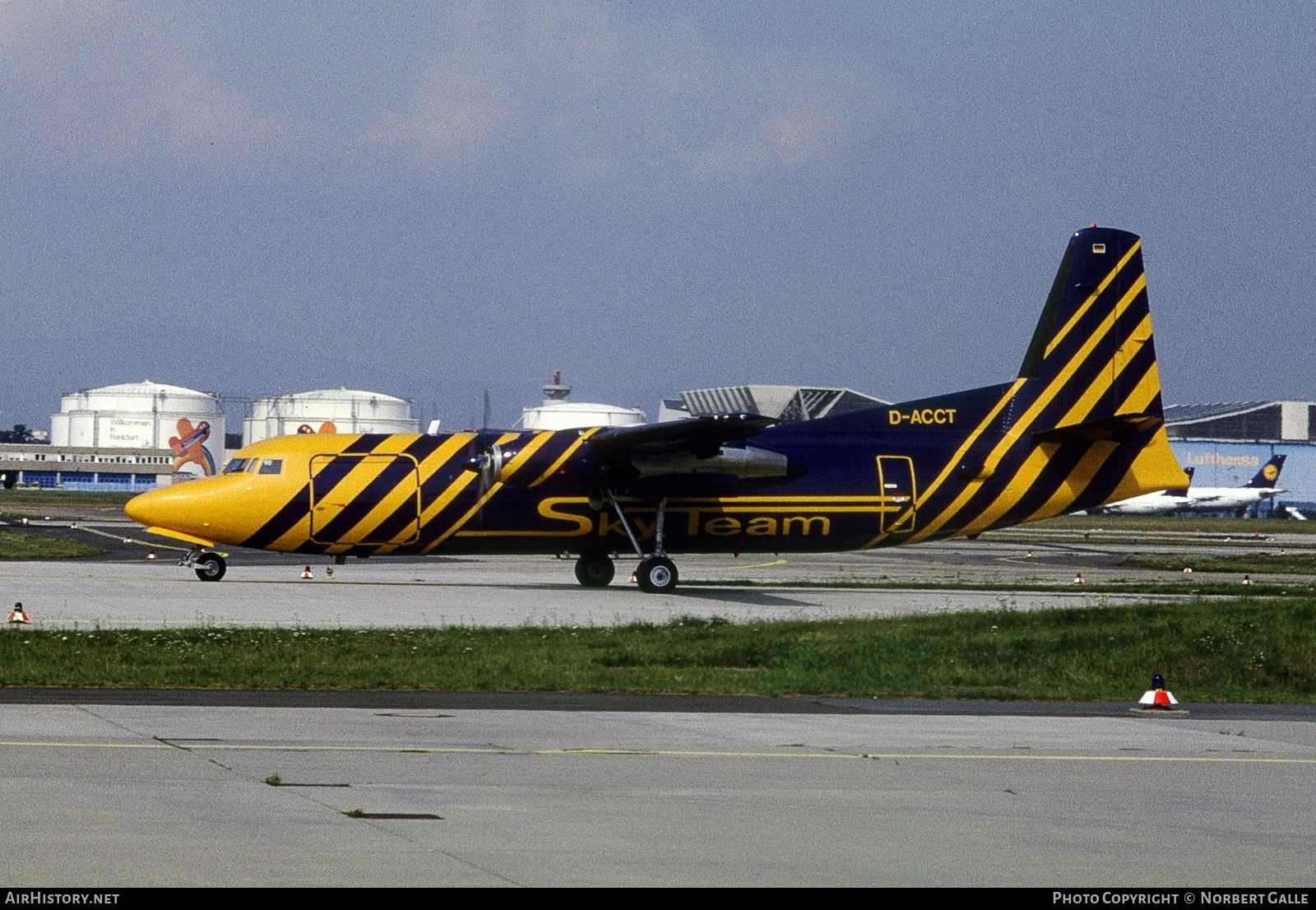 Aircraft Photo of D-ACCT | Fokker F27-500F Friendship | Sky Team | AirHistory.net #352084