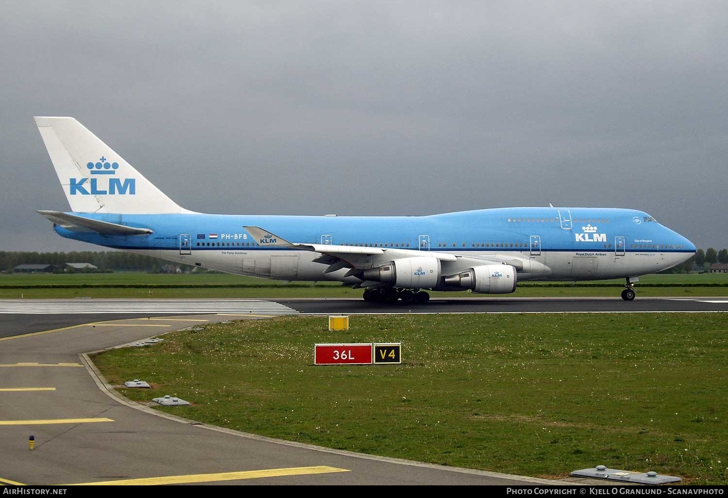 Aircraft Photo of PH-BFB | Boeing 747-406 | KLM - Royal Dutch Airlines | AirHistory.net #352107