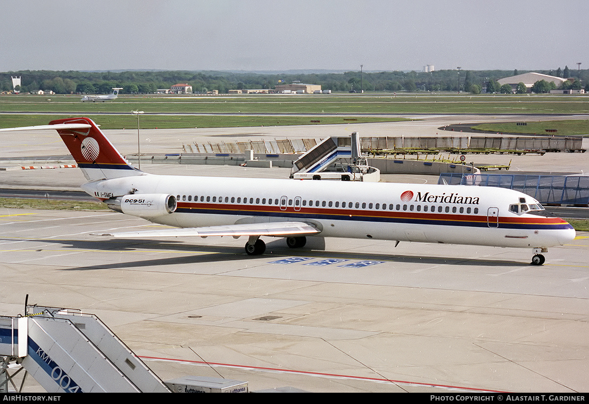 Aircraft Photo of I-SMEA | McDonnell Douglas DC-9-51 | Meridiana | AirHistory.net #352109