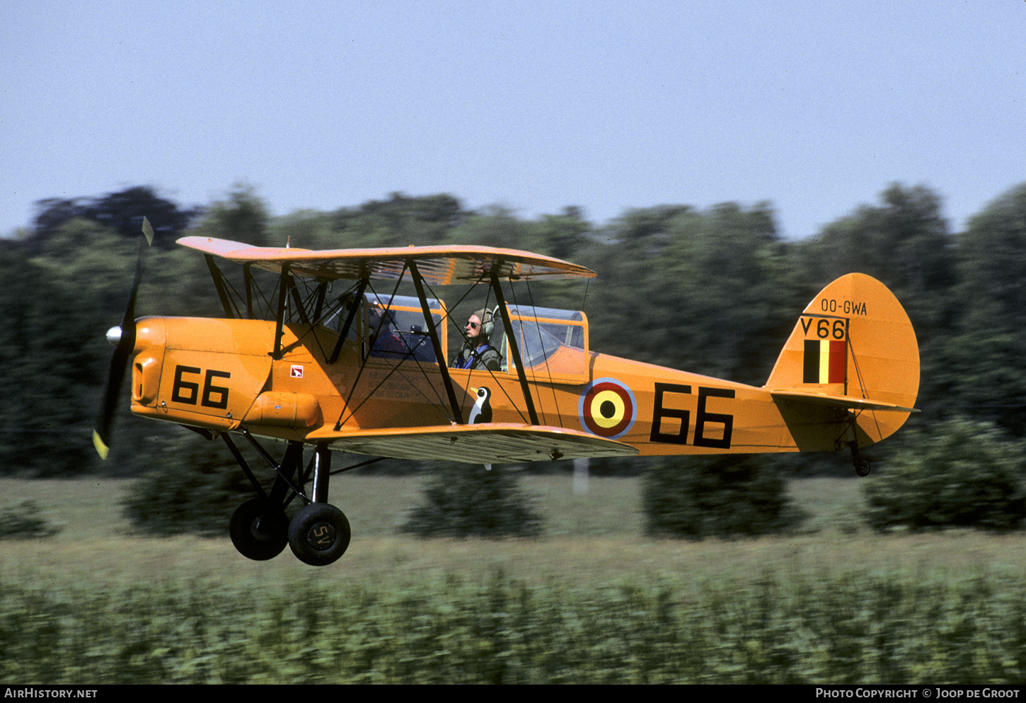 Aircraft Photo of OO-GWA / V66 | Stampe-Vertongen SV-4C | Belgium - Air Force | AirHistory.net #352110