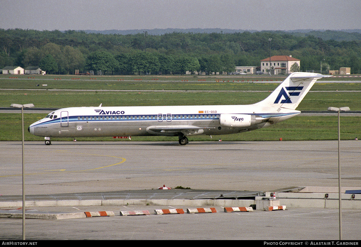 Aircraft Photo of EC-DGD | McDonnell Douglas DC-9-34 | Aviaco | AirHistory.net #352111