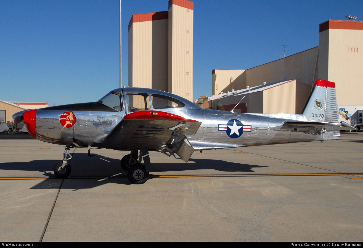 Aircraft Photo of N91707 / NC91707 / 04178 | North American Navion A (NA-145) | USA - Air Force | AirHistory.net #352119