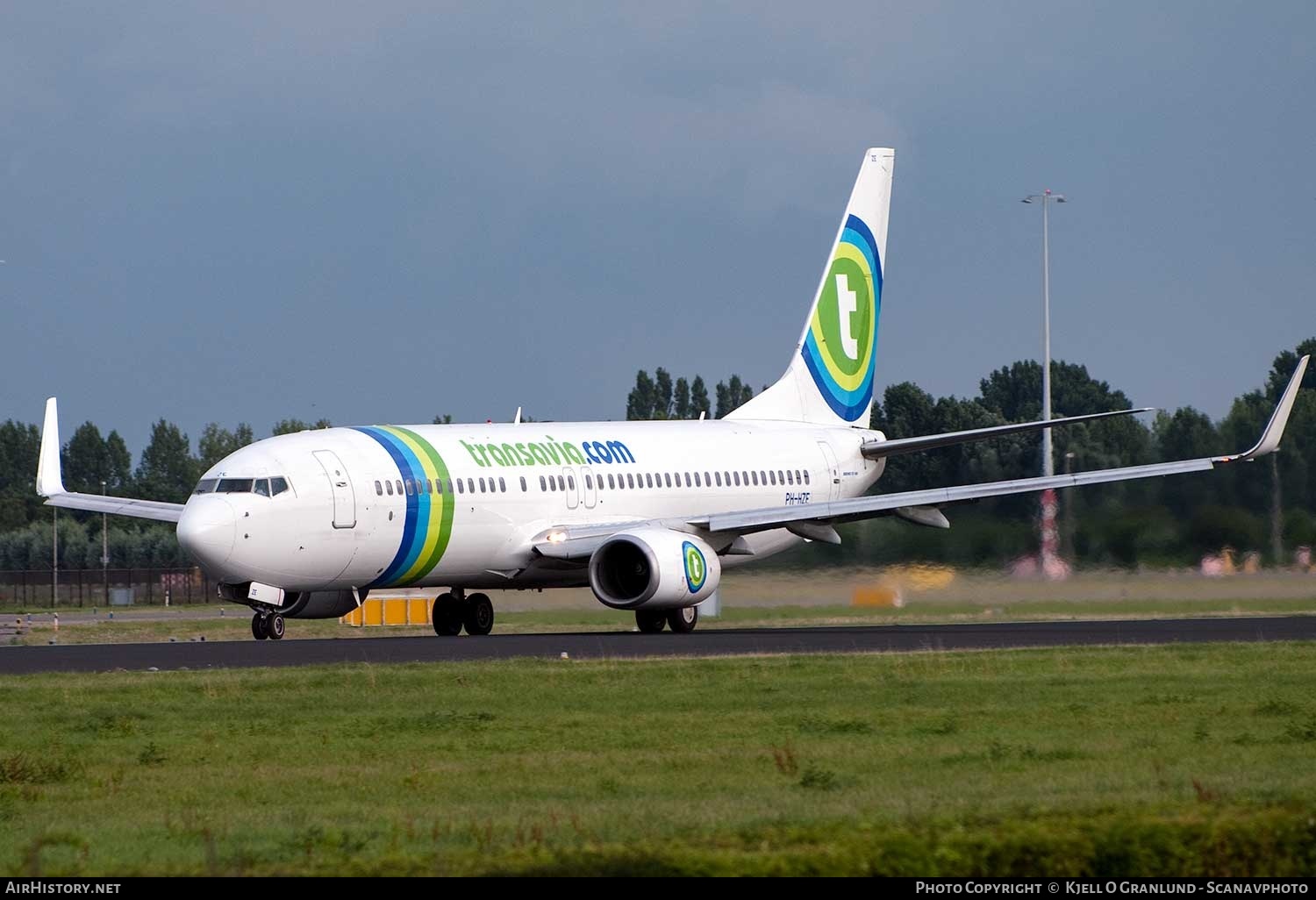 Aircraft Photo of PH-HZE | Boeing 737-8K2 | Transavia | AirHistory.net #352126