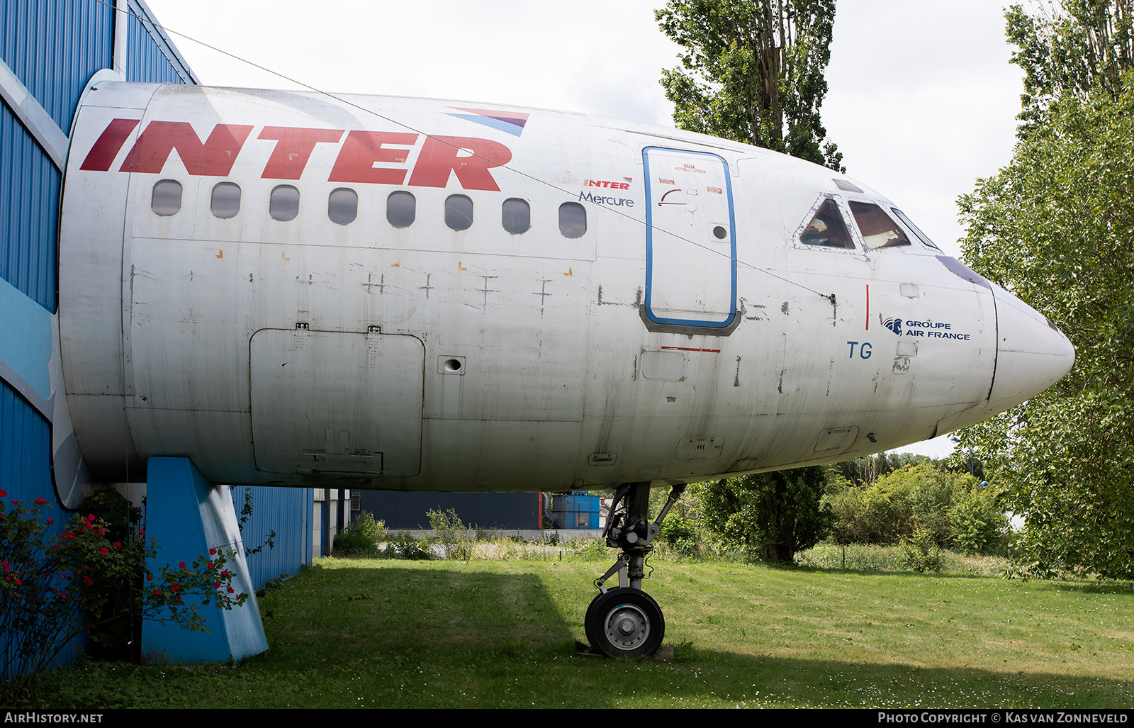 Aircraft Photo of F-BTTG | Dassault Mercure 100 | Air Inter | AirHistory.net #352145