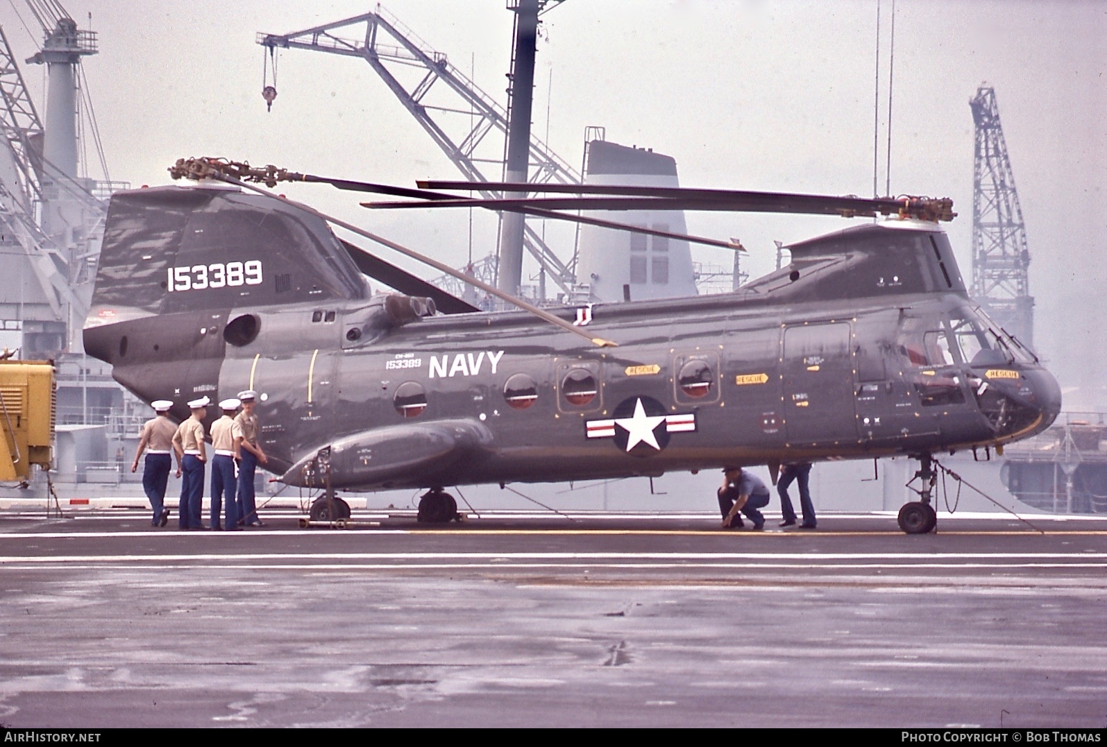 Aircraft Photo of 153389 | Boeing Vertol CH-46D Sea Knight | USA - Navy | AirHistory.net #352149
