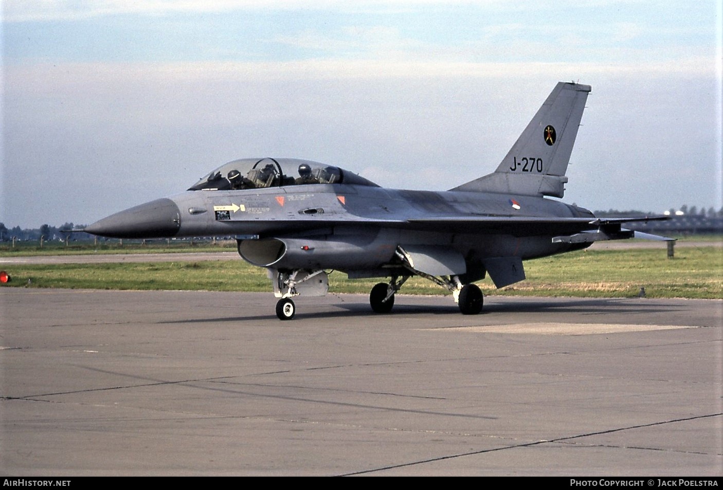 Aircraft Photo of J-270 | General Dynamics F-16B Fighting Falcon | Netherlands - Air Force | AirHistory.net #352150