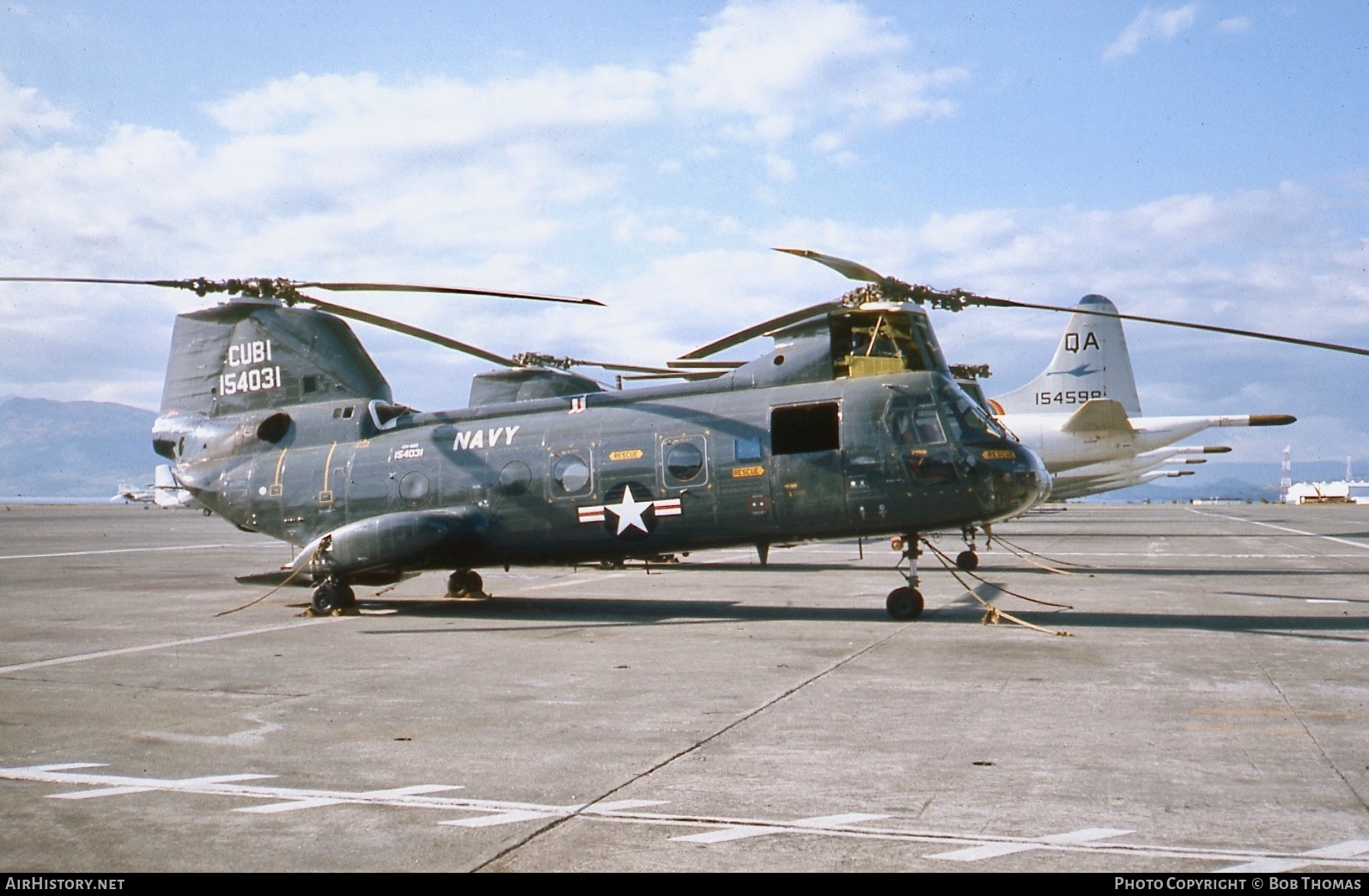 Aircraft Photo of 154031 | Boeing Vertol CH-46D Sea Knight | USA - Navy | AirHistory.net #352154