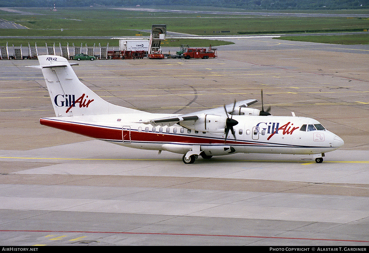 Aircraft Photo of G-ORFH | ATR ATR-42-320 | Gill Air | AirHistory.net #352158