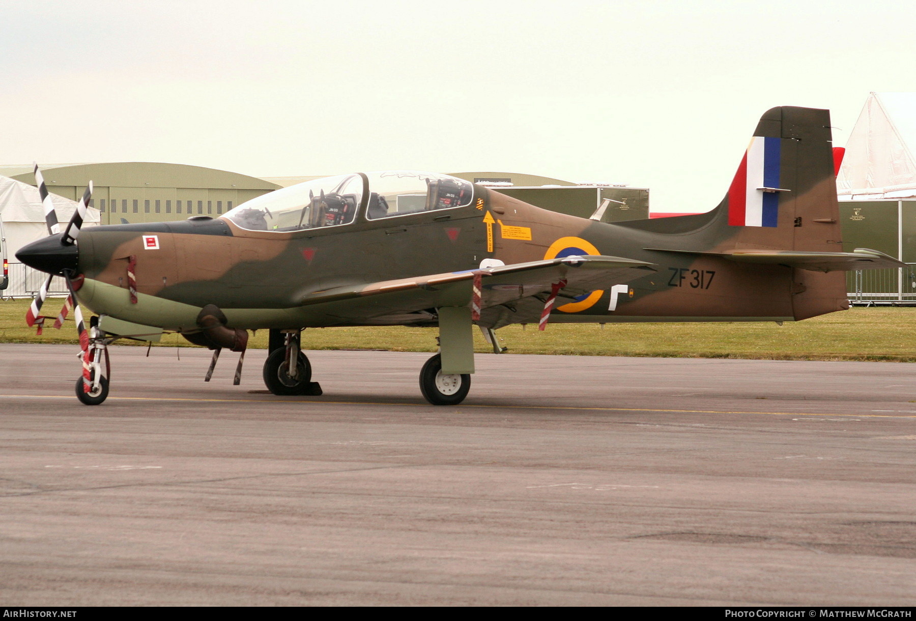 Aircraft Photo of ZF317 | Short S-312 Tucano T1 | UK - Air Force | AirHistory.net #352167